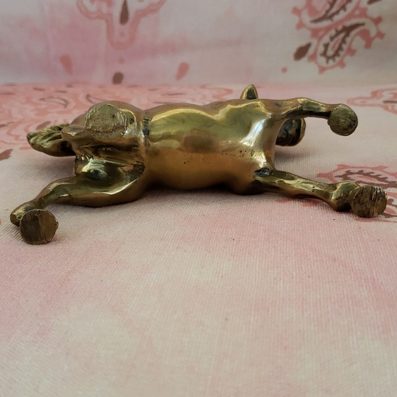 Vintage Brass Unicorn - Picture 9 of 12
